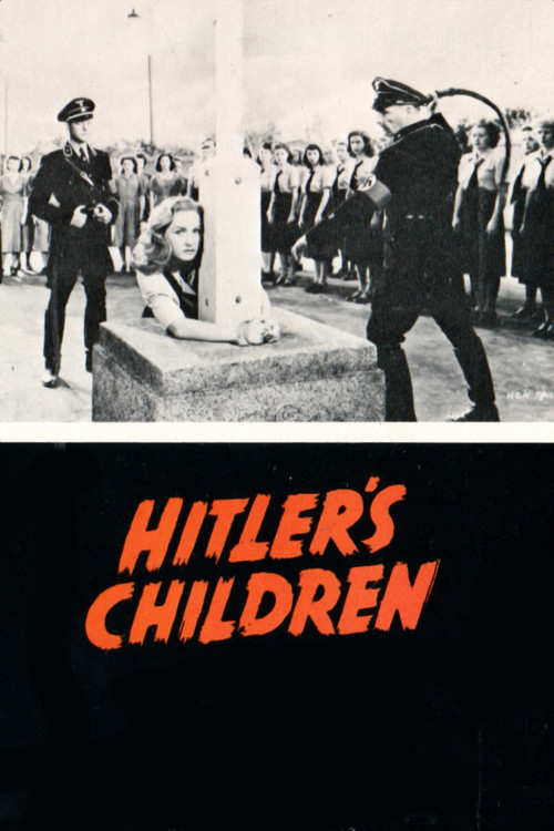 Movie poster for Hitler's Children (1943)