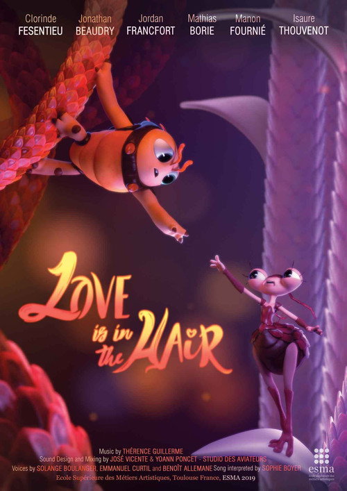 Movie poster for Love is in the Hair (2020)