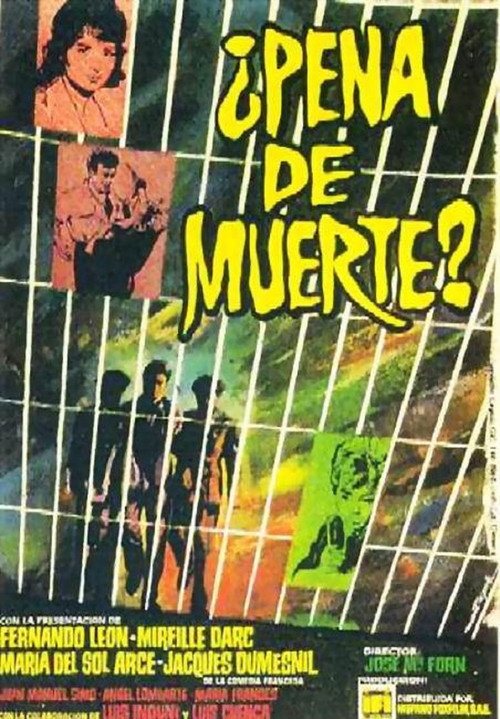 Movie poster for ¿Pena de muerte? (1961)