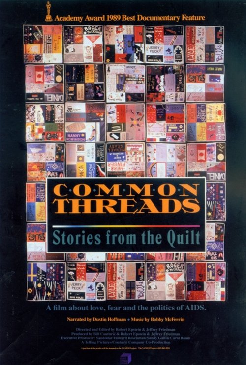 Movie poster for Common Threads: Stories from the Quilt (1989)