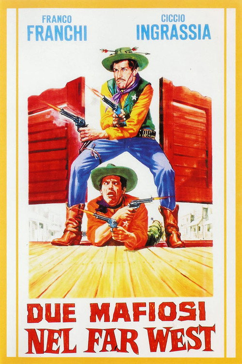 Movie poster for Two Gangsters in the Wild West (1964)