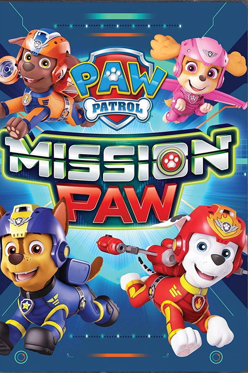 Movie poster for PAW Patrol: Mission PAW (2018)