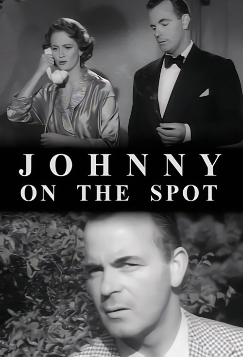 Movie poster for Johnny-on-the-Spot (1954)