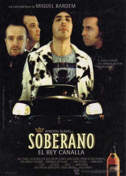 Movie poster for Soberano, el rey canalla (2001)