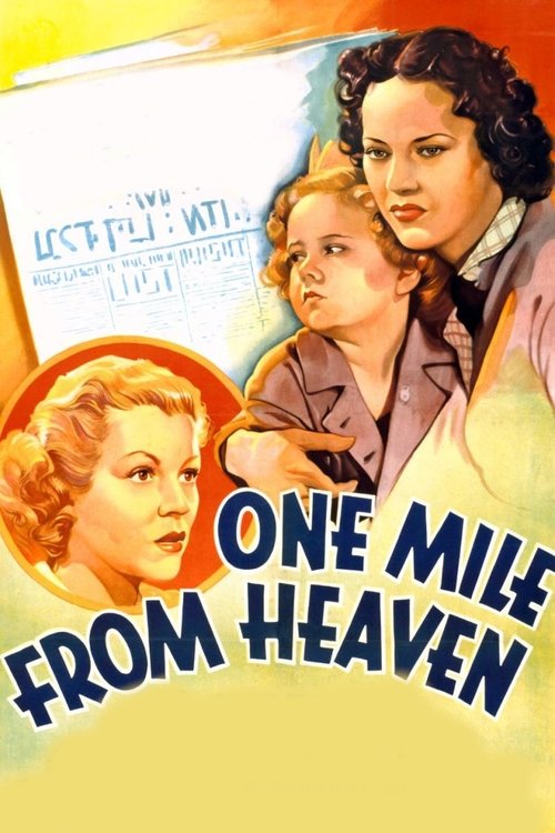Movie poster for One Mile from Heaven (1937)