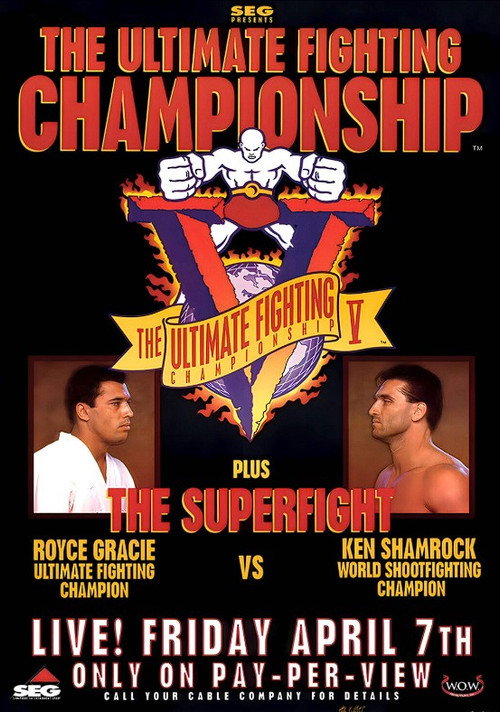 Movie poster for UFC 5: The Return of the Beast (1995)