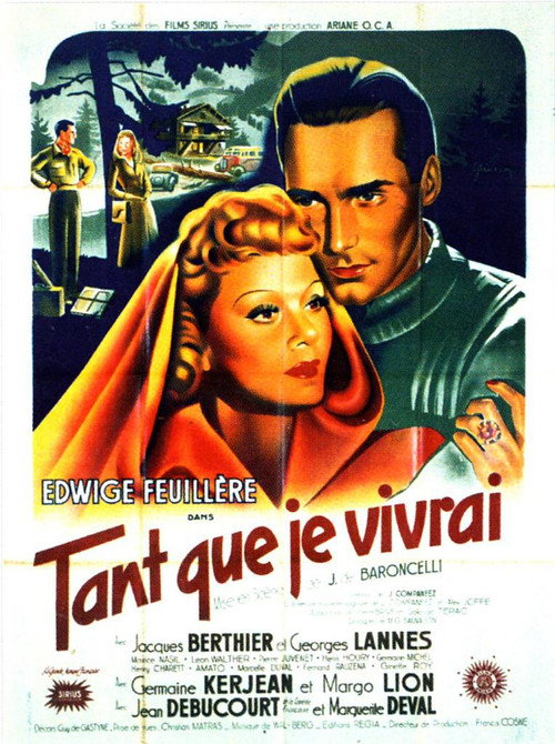 Movie poster for As Long As I Live (1946)
