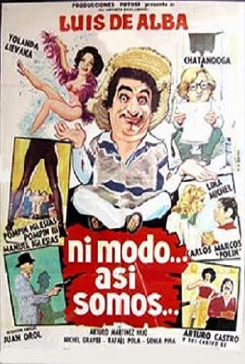 Movie poster for Ni modo... así somos (1981)