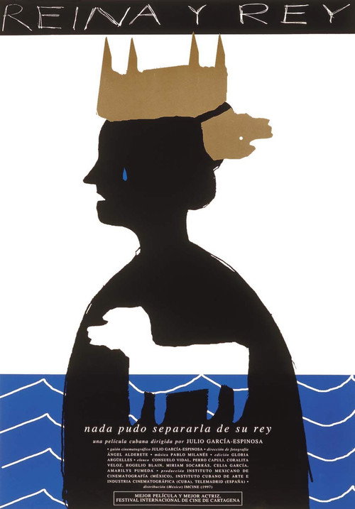 Movie poster for Reina y Rey (1994)