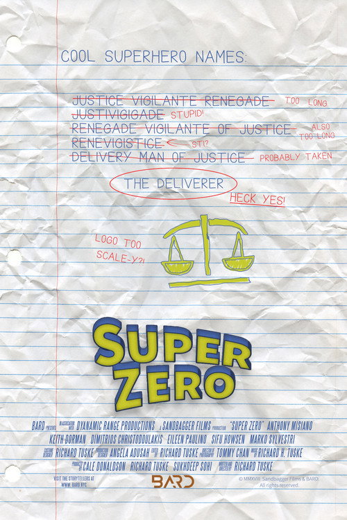 Movie poster for Super Zero