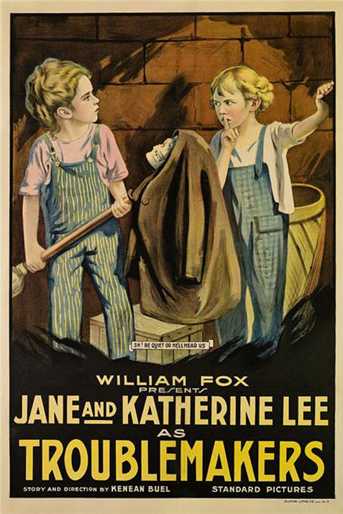 Movie poster for Troublemakers (1917)