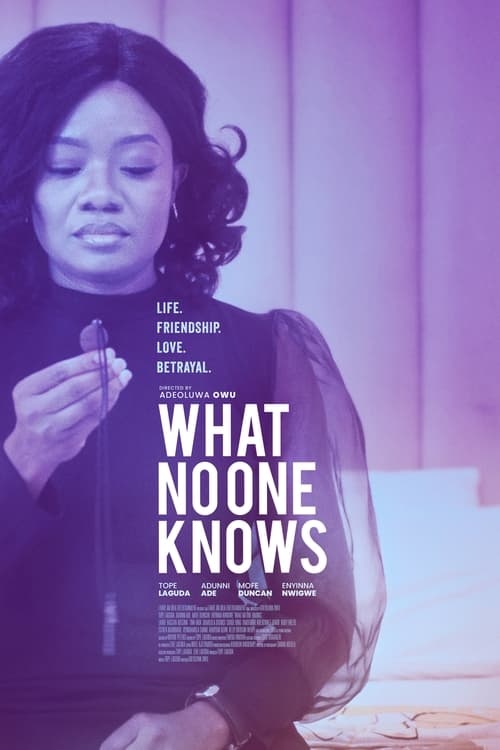 Movie poster for What No One Knows (2024)