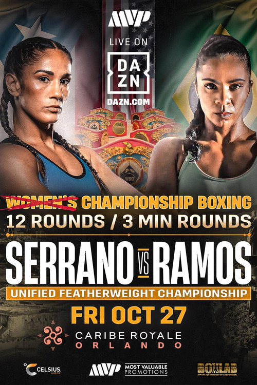 Movie poster for Amanda Serrano vs. Danila Ramos (2023)
