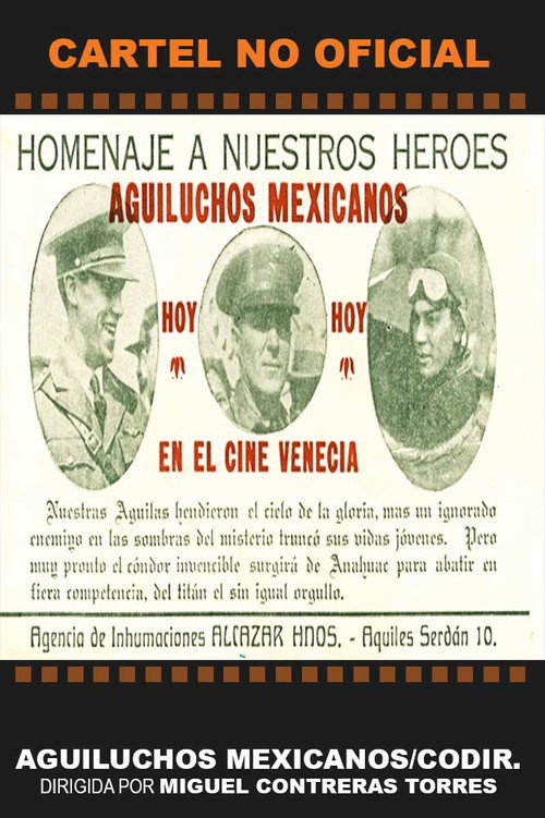 Movie poster for Aguiluchos mexicanos (1924)