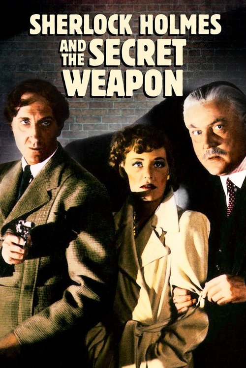 Movie poster for Sherlock Holmes and the Secret Weapon (1942)