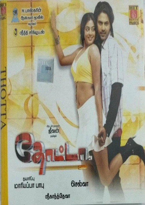 Movie poster for Thotta (2008)