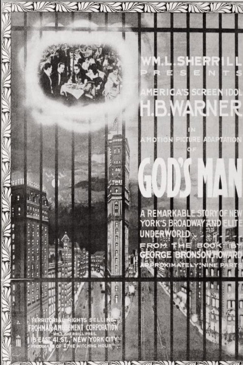 Movie poster for God's Man (1917)