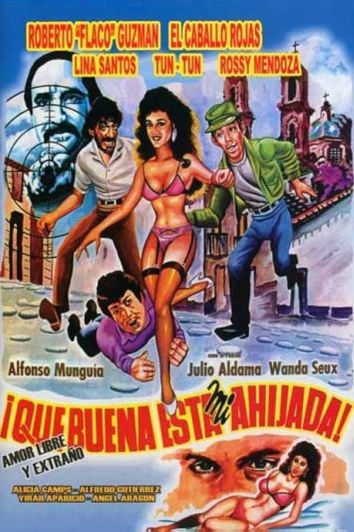 Movie poster for ¡Qué buena está mi ahijada! (1987)