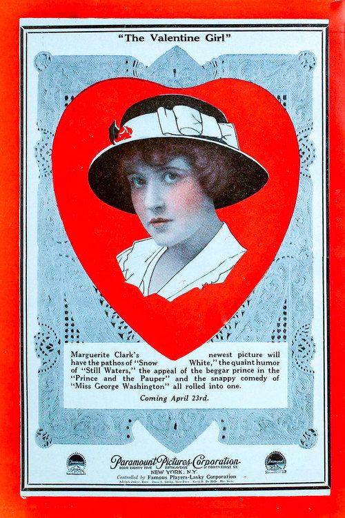 Movie poster for The Valentine Girl (1917)