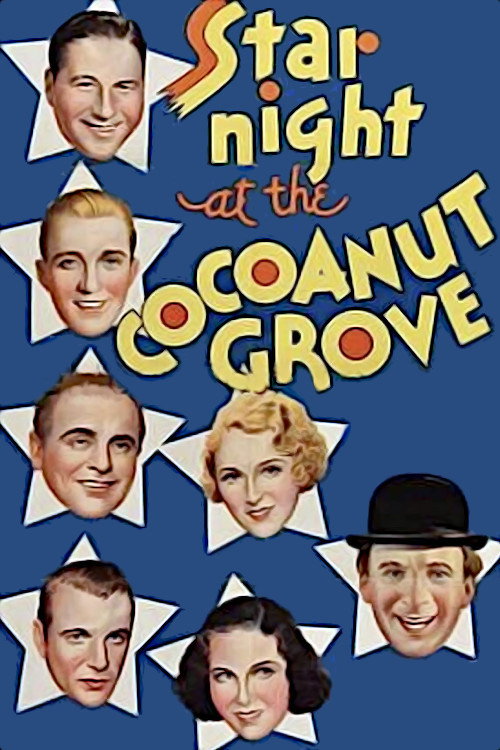 Movie poster for Star Night at the Cocoanut Grove (1934)