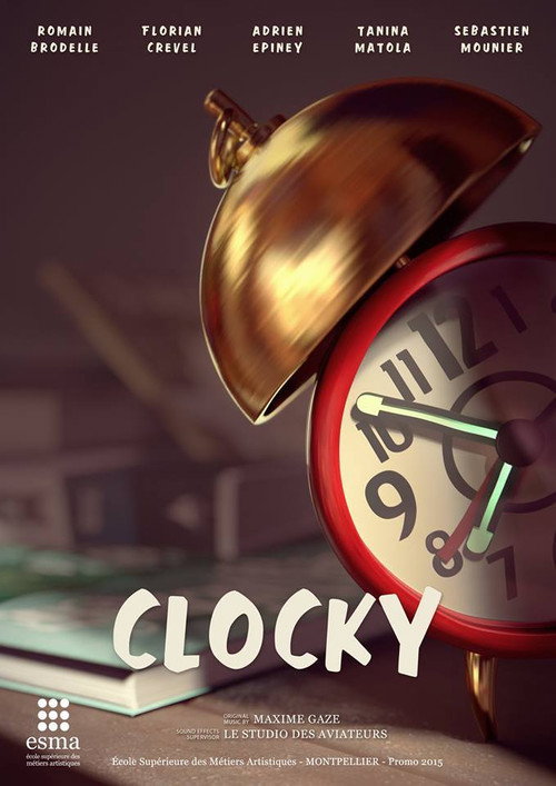 Movie poster for Clocky (2015)
