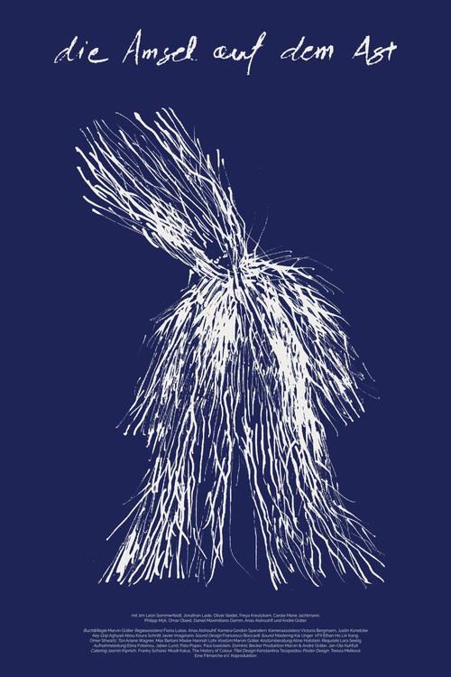 Movie poster for A Blackbird Sat on a Branch (2025)