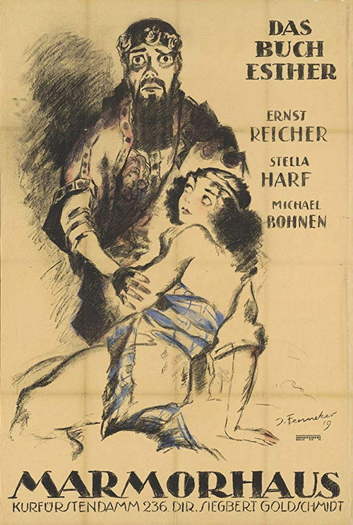 Movie poster for Das Buch Esther (1919)