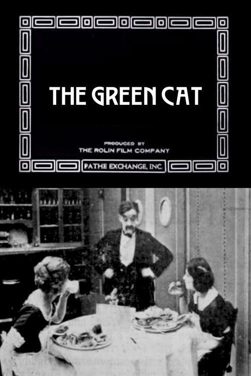 Movie poster for The Green Cat (1923)