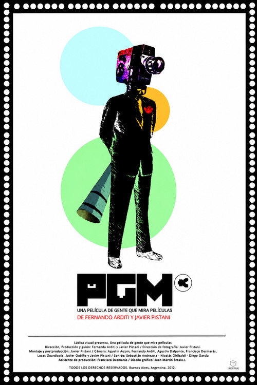 Movie poster for Una pelicula de gente que mira peliculas (2012)