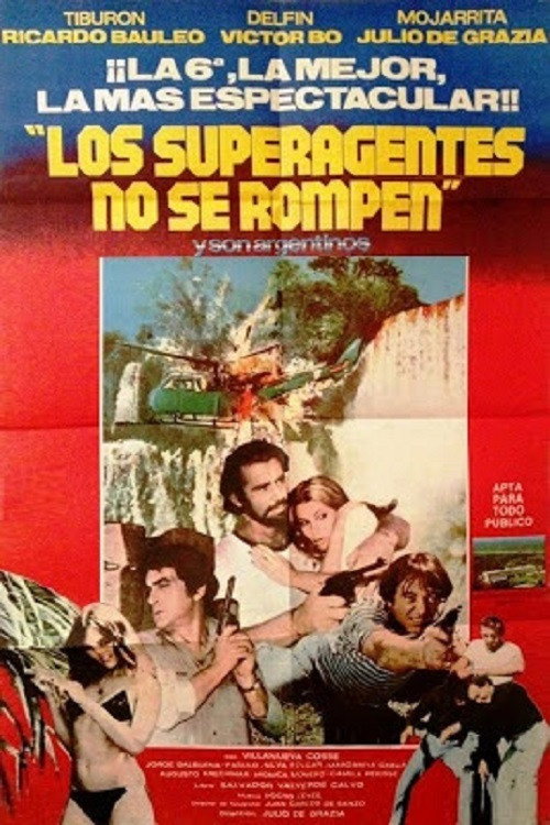 Movie poster for Los superagentes no se rompen (1979)