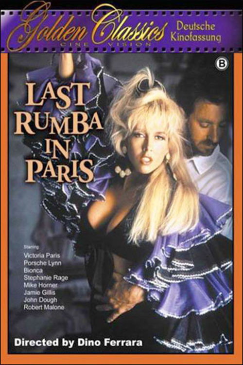 Movie poster for Last Rumba in Paris (1989)