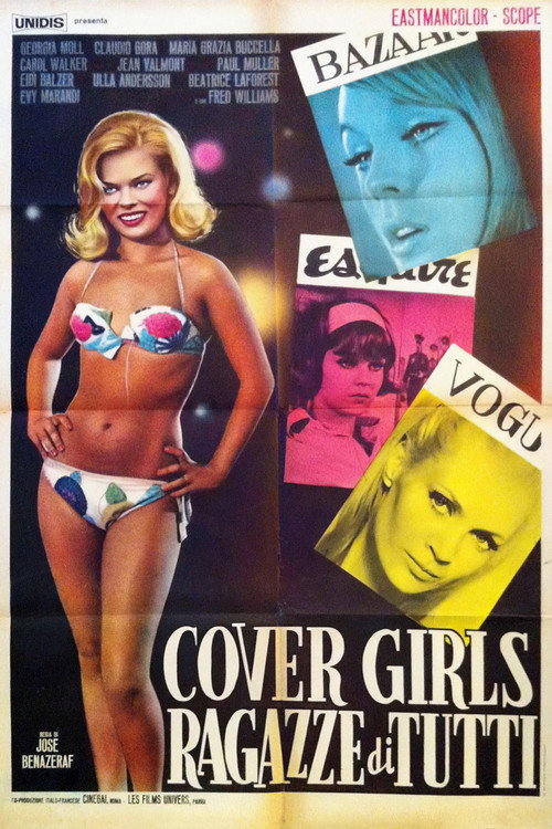 Movie poster for Cover Girls (1964)