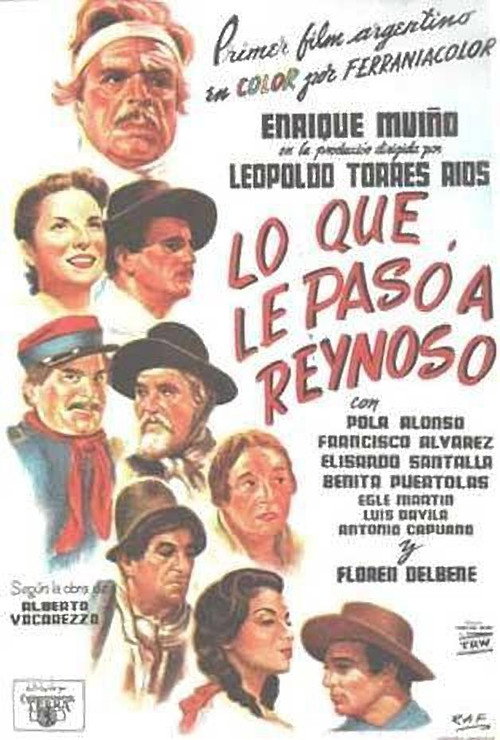 Movie poster for Lo que le pasó a Reynoso (1955)