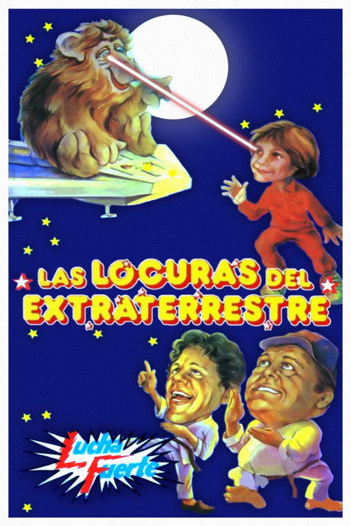 Movie poster for Las locuras del extraterrestre (1988)