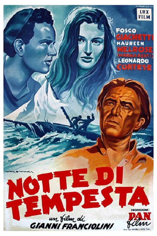 Movie poster for Notte di tempesta (1946)