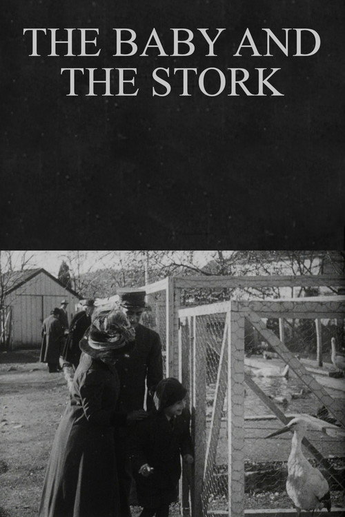 Movie poster for The Baby and the Stork (1912)