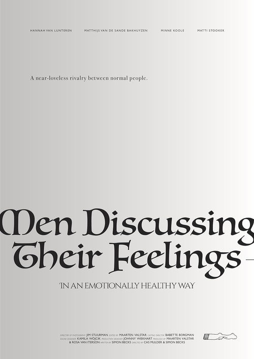 Movie poster for Men Discussing Their Feelings in an Emotionally Healthy Way