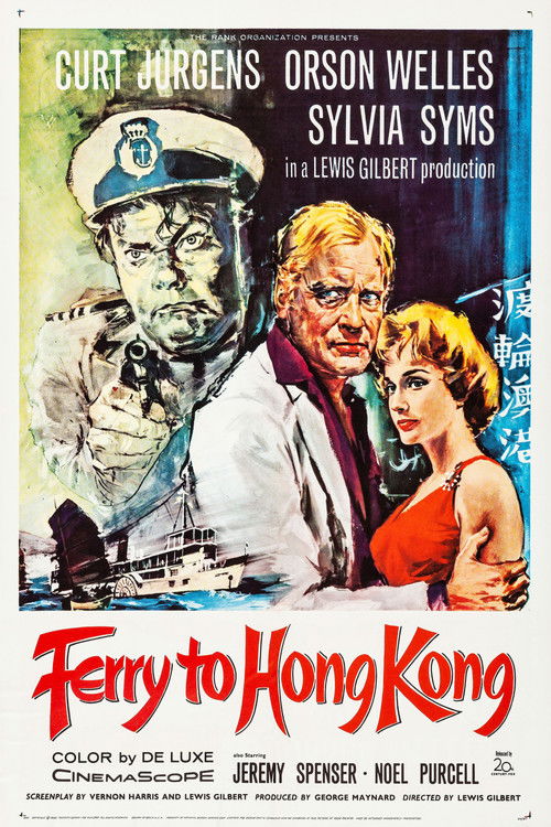 Movie poster for Ferry to Hong Kong (1959)