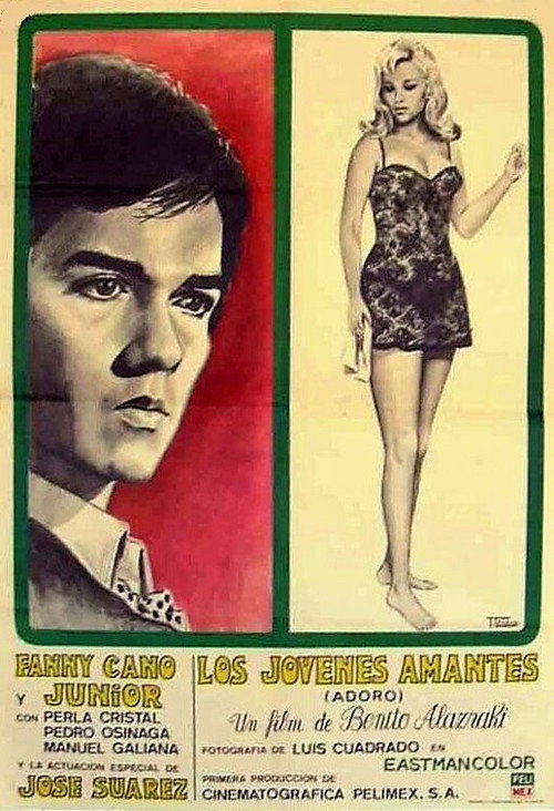 Movie poster for Los jóvenes amantes (1971)