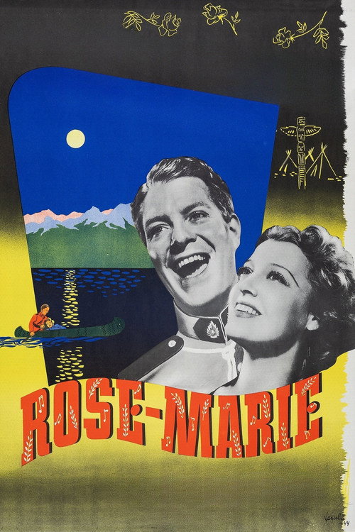 Movie poster for Rose Marie (1936)