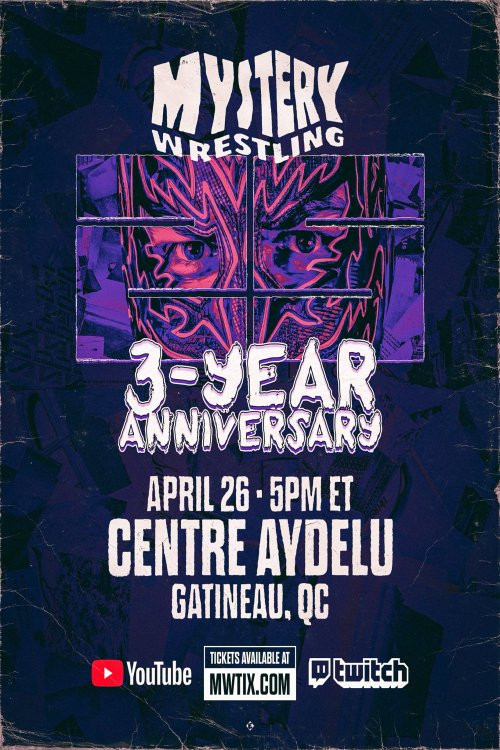 Movie poster for Mystery Wrestling #25 (2026)