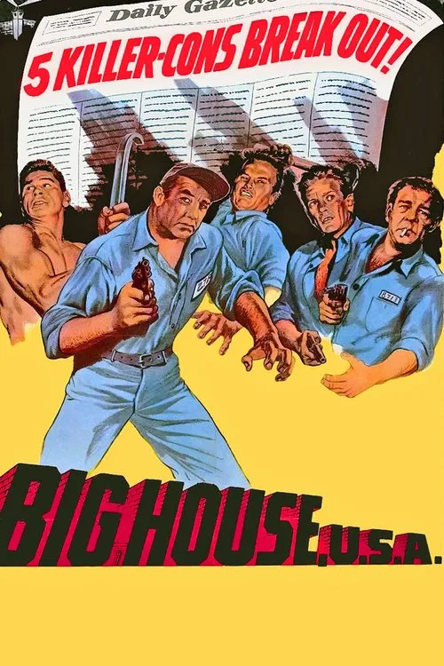 Movie poster for Big House, U.S.A (1955)