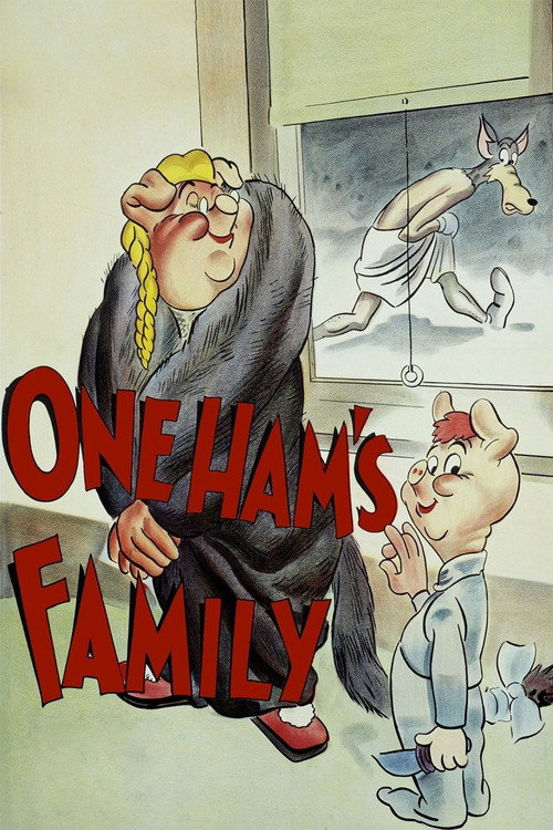 Movie poster for One Ham's Family (1943)