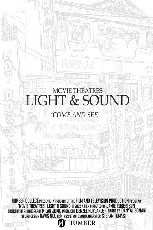 Movie poster for Movie Theatres: Light & Sound (2022)