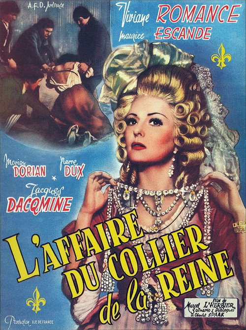 Movie poster for Queen's Necklace (1946)