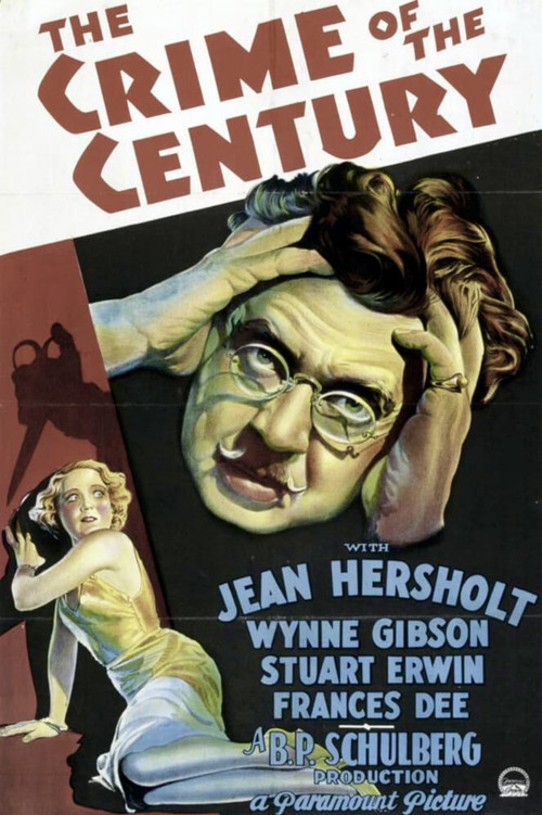 Movie poster for The Crime of the Century (1933)