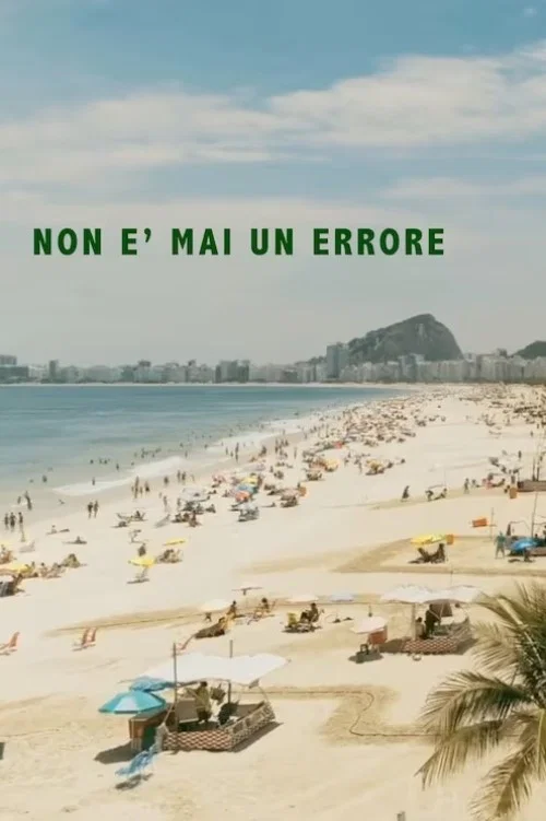 Movie poster for Non è mai un errore (2023)
