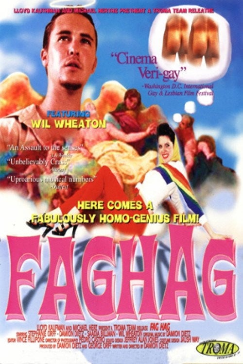 Movie poster for Fag Hag (1998)