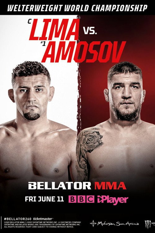 Movie poster for Bellator 260: Lima vs. Amosov (2021)