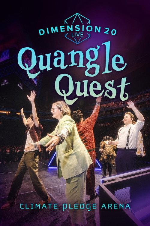 Movie poster for Dimension 20 Live: Quangle Quest (2025)
